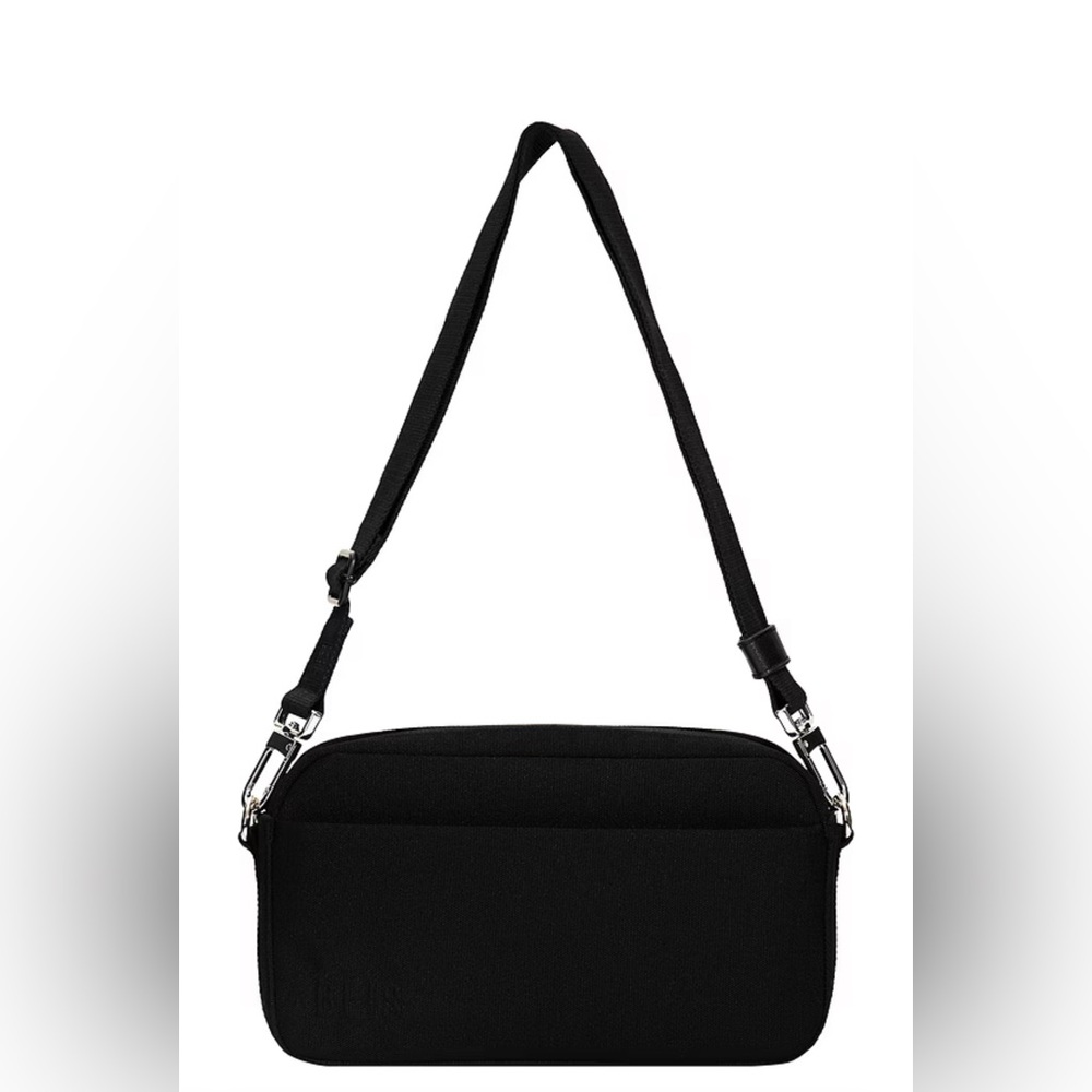 BEIS Sleek Black Crossbody Bag - Picture 2 of 6